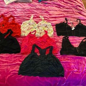 AMAZING deal. Set of 7 Torrid bralettes- 1 NWT, 6 excellent/perfect condition!